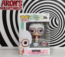 Load image into Gallery viewer, Pop Vinyl Television The Golden Girls Sophia #329 Special Edition Vinyl Figure