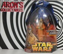 Load image into Gallery viewer, Star Wars Episode III Revenge of the Sith #61 Passel Argente Action Figure