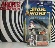 Load image into Gallery viewer, Star Wars 2002 Attack of the Clones #17 Clone Trooper Action Figure