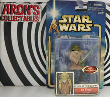 Load image into Gallery viewer, Star Wars 2002 Attack of the Clones #05 Kit Fisto Action Figure