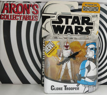 Load image into Gallery viewer, Star Wars Cartoon Network Clone Wars Clone Trooper Action Figure