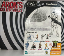 Load image into Gallery viewer, Star Wars Cartoon Network Clone Wars Clone Trooper Action Figure
