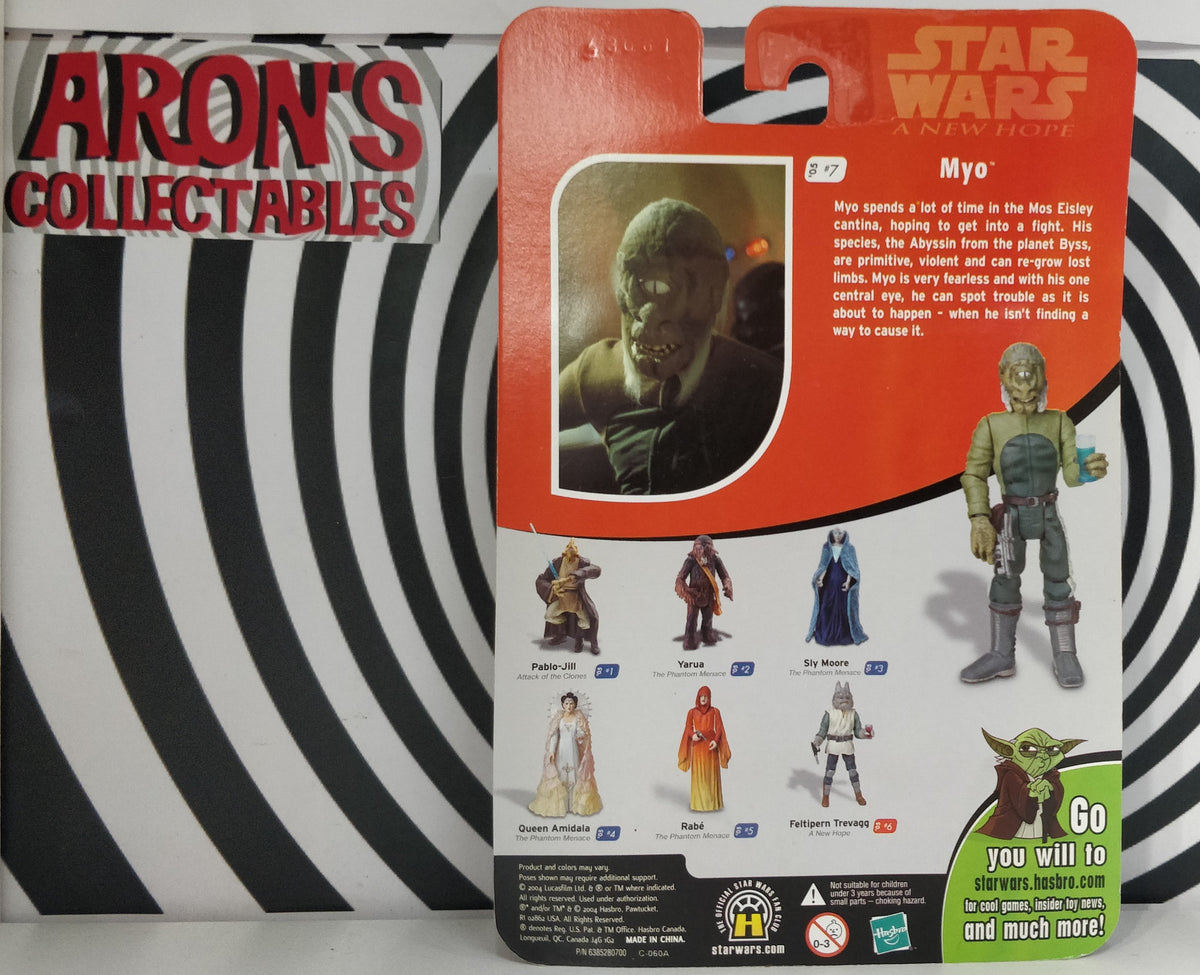 Star Wars Hasbro Myo Cantina Encounter A New Hope #7 2004