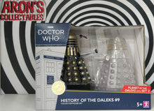 Load image into Gallery viewer, Doctor Who History of the Daleks #9 Planet of the Daleks (1973) Action Figure Set