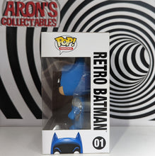 Load image into Gallery viewer, Funko Pop Vinyl Heroes Series DC Super Heroes Retro Batman #01 Vinyl Figure