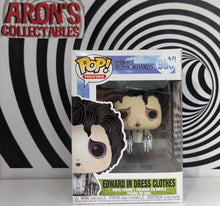 Load image into Gallery viewer, Funko Pop Vinyl Movies Series Edward Scissorhands Edward in Dress Clothes #980 Vinyl Figure