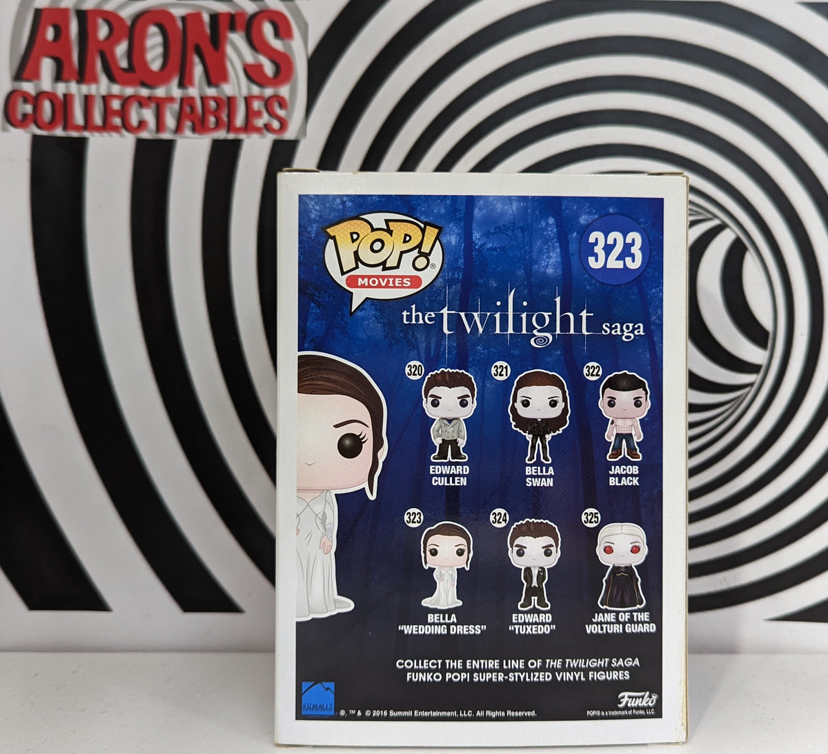 Funko Pop! Twilight Bella in Wedding Dress #323! RARE, RETIRED, VAULTED Funko Pop! Twilight Bella in Wedding Dress #323! RARE, RETIRED, VAULTED