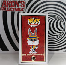 Load image into Gallery viewer, Funko Pop Vinyl Animation Series Looney Tunes Bugs Bunny (Show Outfit) #841 Vinyl Figure