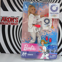 Load image into Gallery viewer, Barbie Tokyo 2020 Olympics Barbie Karate Figure
