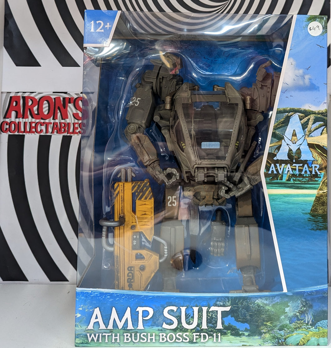 Avatar 2 The Way of WaterAMP Suit with Bush Boss FD-11 Action Figure