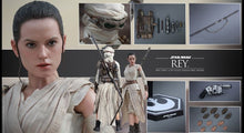 Load image into Gallery viewer, Hot Toys MMS337 Star Wars The Force Awakens Rey & BB-8 1/6th Scale Figure