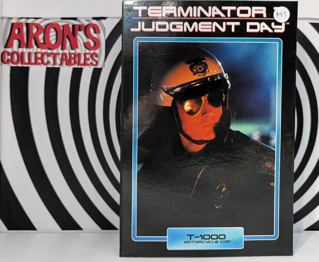 T2 Terminator 2 Judgement Day T-1000 Motocycle Cop Action Figure