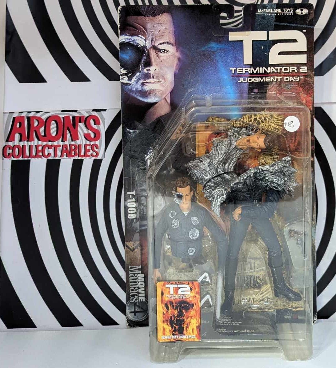 Movie Maniacs Series 4 T2 Terminator 2 Judgement Day T1000 Action