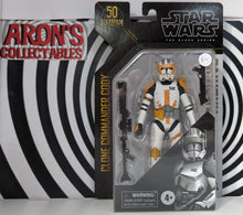 Load image into Gallery viewer, Star Wars 50th Anniversary Archive Black Series Clone Commander Cody Action Figure
