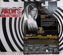 Load image into Gallery viewer, Star Wars 50th Anniversary Archive Black Series Princess Leia Action Figure
