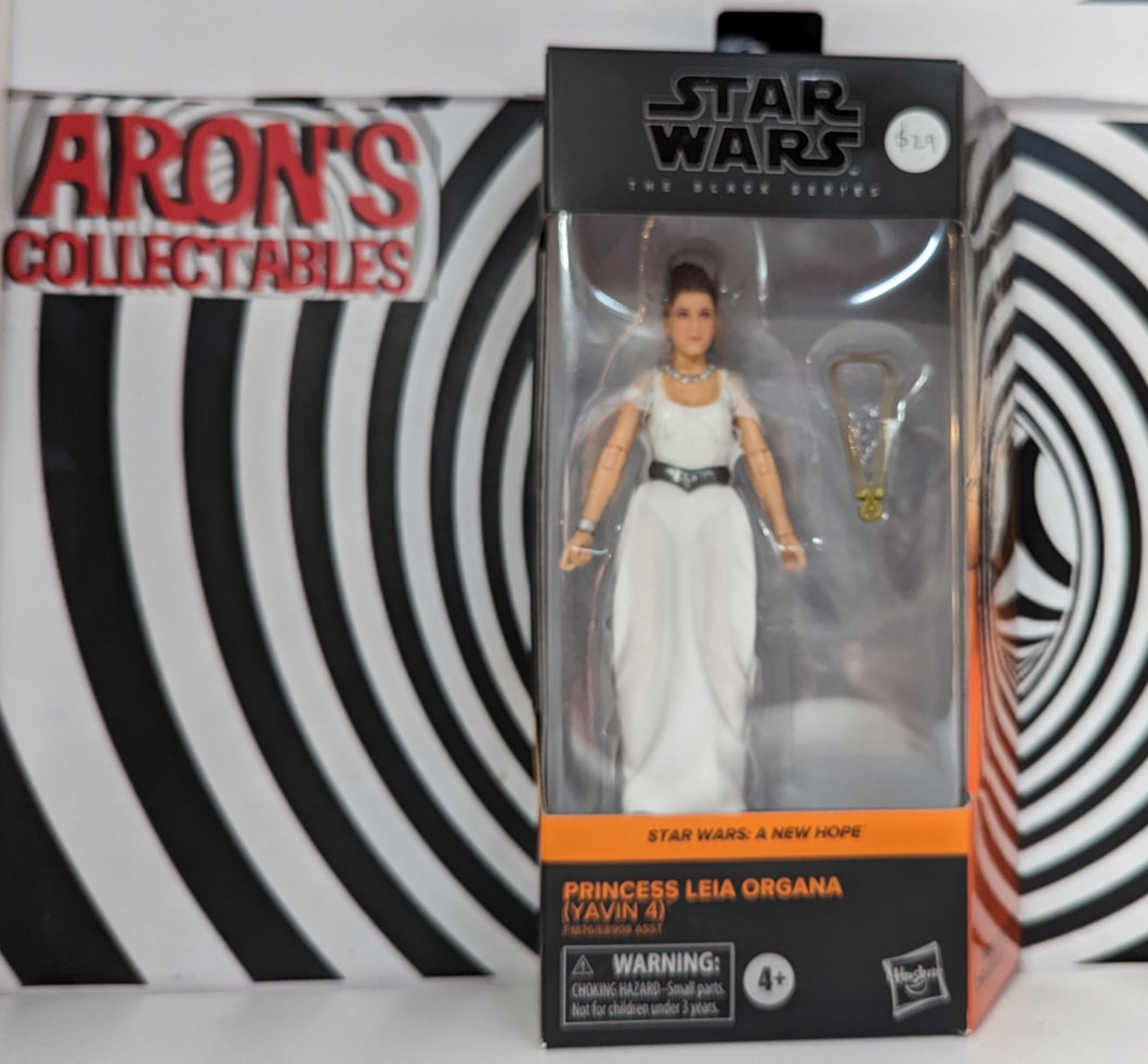 Star Wars Black Series Princess Leia Organa Yavin IV Action Figure