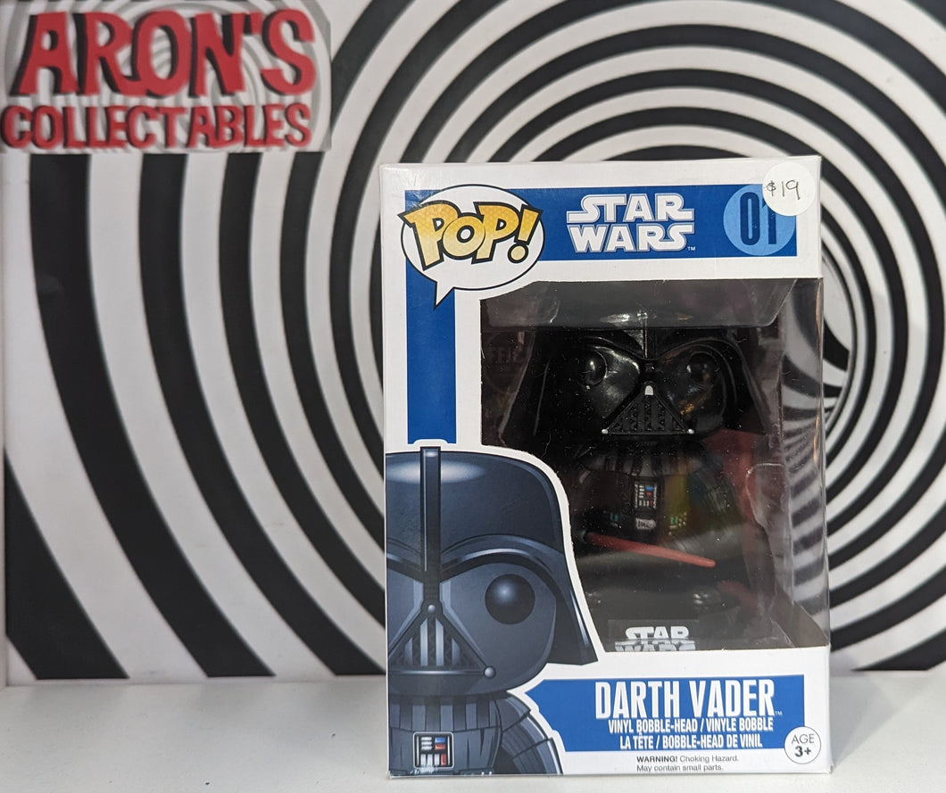 Pop Vinyl Star Wars #01 Darth Vader Vinyl Bobble-Head Figure