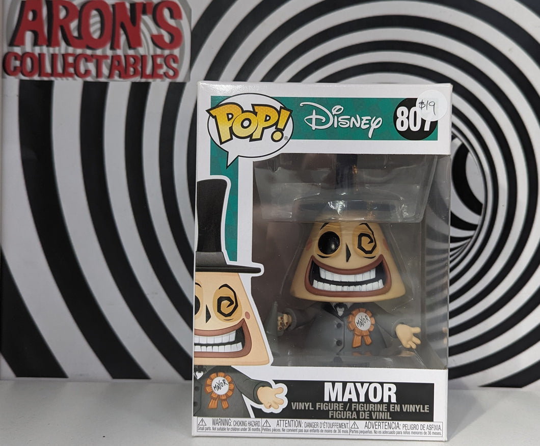 Pop Vinyl Disney #807 Mayor Vinyl Figure