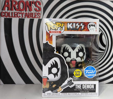 Load image into Gallery viewer, Pop Vinyl Rocks Kiss #121 The Demon Glow-in-the-Dark Funko Exclusive Vinyl Figure
