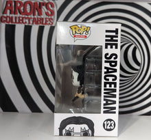 Load image into Gallery viewer, Pop Vinyl Rocks Kiss #123 The Spaceman Glow-in-the-Dark Funko Exclusive Vinyl Figure
