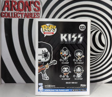 Load image into Gallery viewer, Pop Vinyl Rocks Kiss #123 The Spaceman Glow-in-the-Dark Funko Exclusive Vinyl Figure
