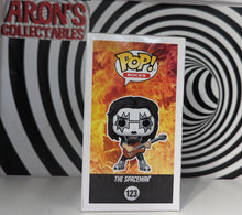 Load image into Gallery viewer, Pop Vinyl Rocks Kiss #123 The Spaceman Glow-in-the-Dark Funko Exclusive Vinyl Figure
