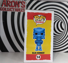 Load image into Gallery viewer, Pop Vinyl Retro Toys Rock Em&#39; Sock Em&#39; Robots #14 Blue Bomber Vinyl Figure
