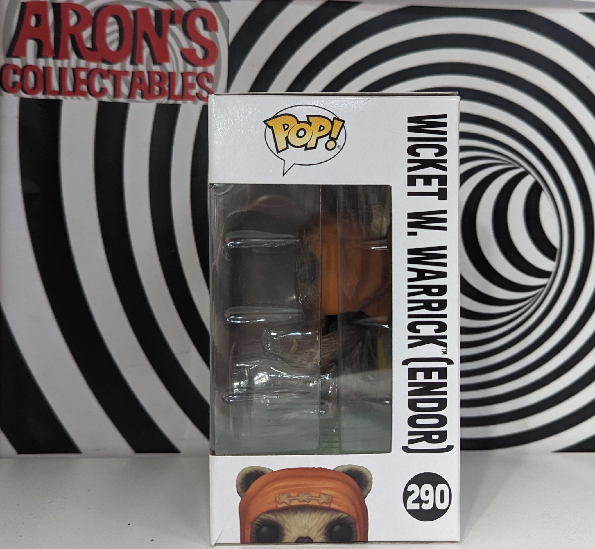 Pop Vinyl Star Wars #290 Wicket W. Warrick Special Edition Vinyl
