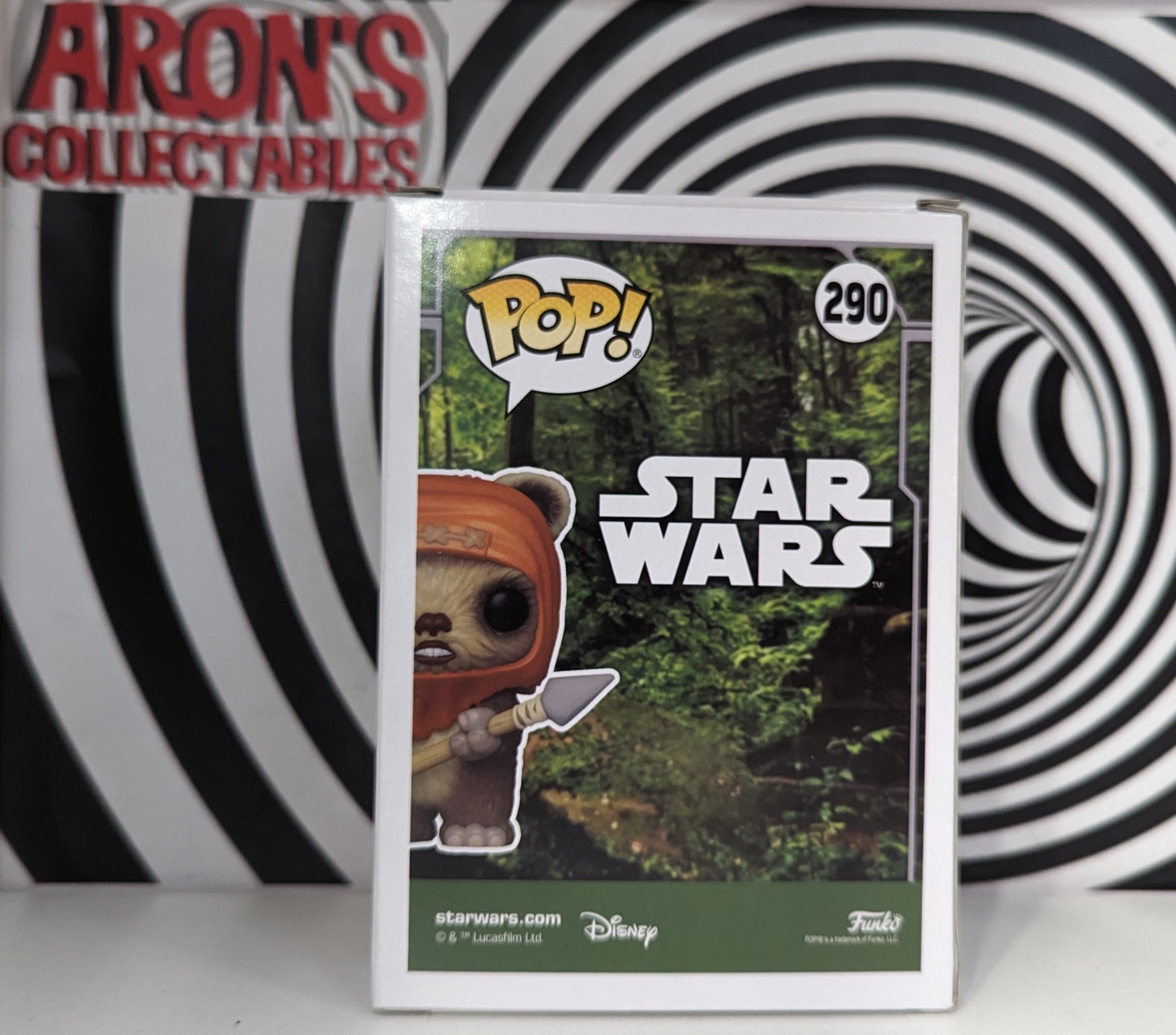 Pop Vinyl Star Wars #290 Wicket W. Warrick Special Edition Vinyl
