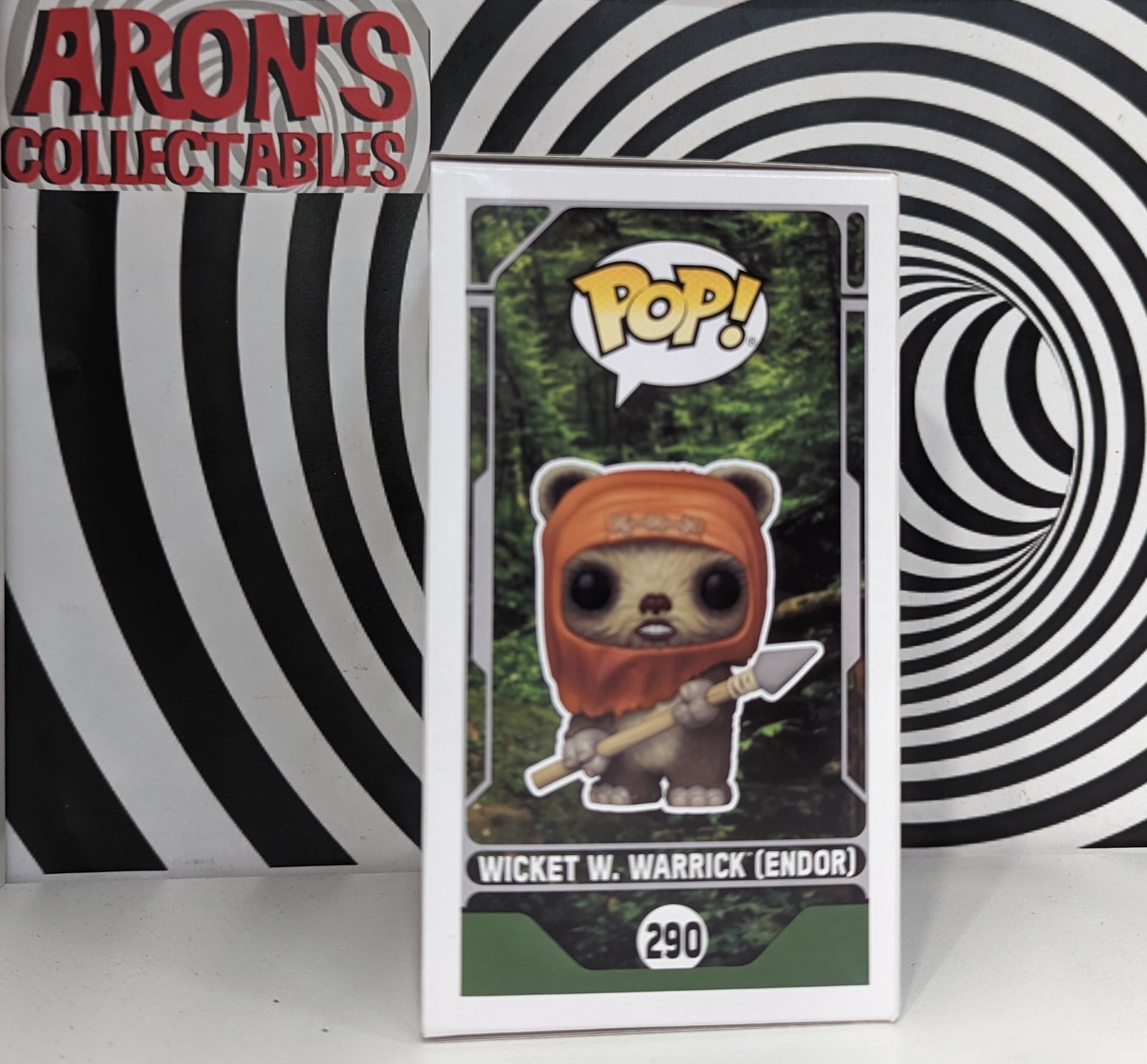 Pop Vinyl Star Wars #290 Wicket W. Warrick Special Edition Vinyl 