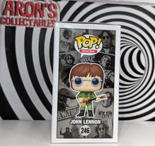 Load image into Gallery viewer, Pop Vinyl Rocks John Lennon #246 John Lennon Vinyl Figure
