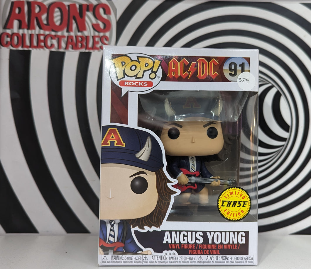 Pop Vinyl Rocks AC/DC #91 Angus Young Chase Vinyl Figure