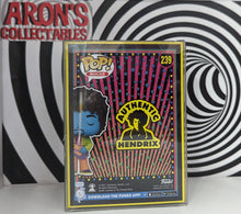 Load image into Gallery viewer, Pop Vinyl Rocks Authentic Hendrix #239 Jimi Hendrix Funko Exlcuisve Black Light Vinyl Figure
