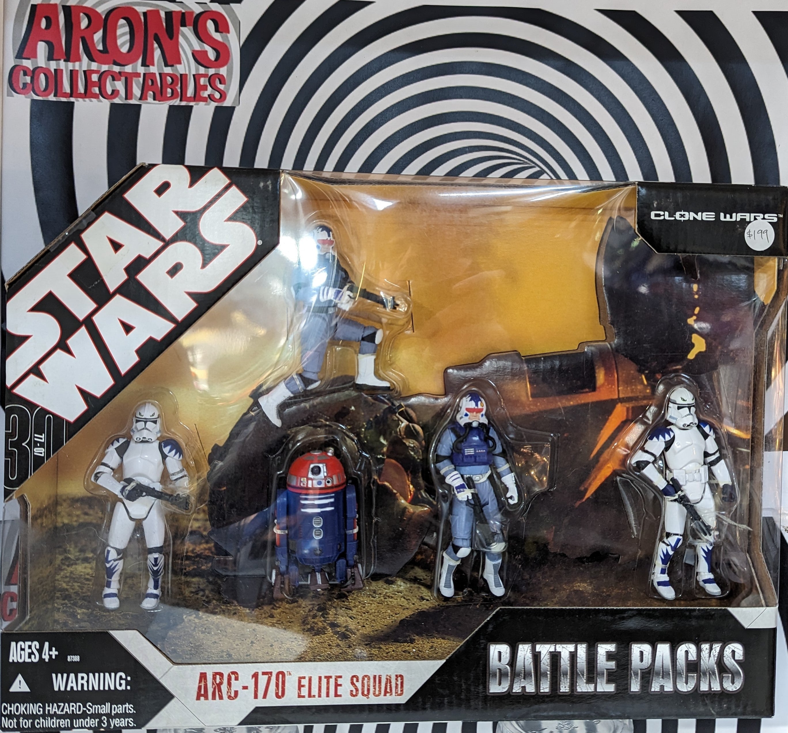 Star Wars Battle Packs ARC 170 Elite Squad Action Figure