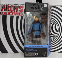 Load image into Gallery viewer, Star Wars Black Series Obi-Wan Kenobi Ben Kenobi Tibidon Station Action Figure
