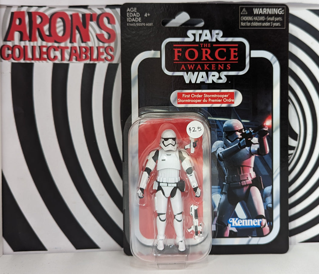 Star Wars The Vintage Collection VC118 The Force Awakens First Order Stormtrooper Action Figure
