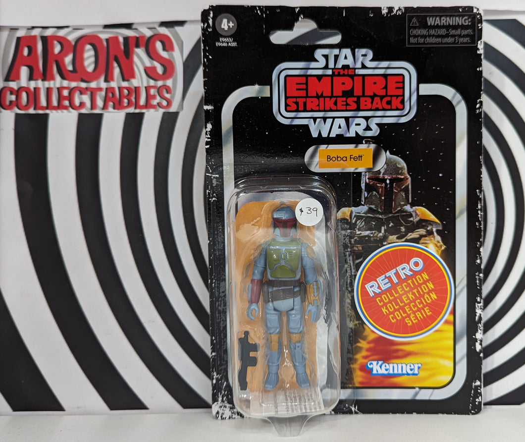 Star Wars The Retro Collection Empire Strikes Back Boba Fett Action Figure