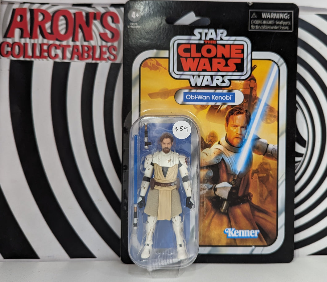 Star Wars The Vintage Collection VC103 Clone Wars Obi-Wan Kenobi Action Figure