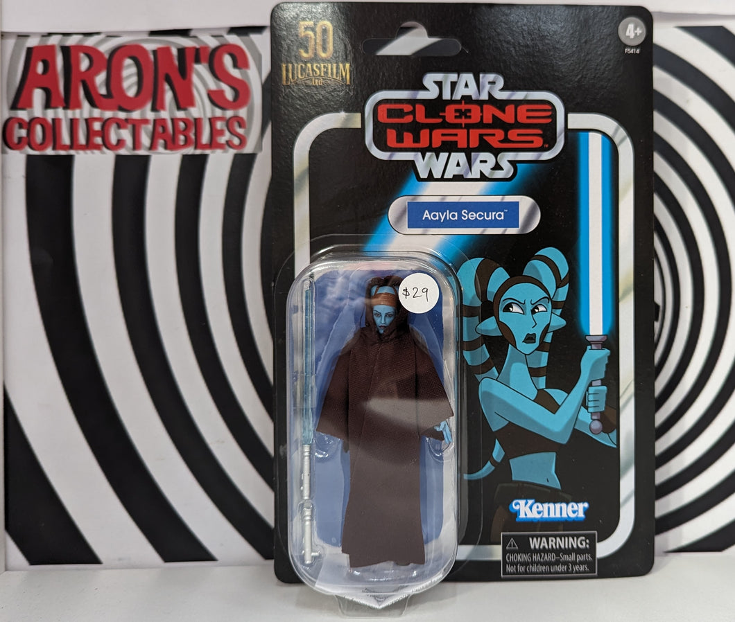 Star Wars The Vintage Collection VC217 Clone Wars Aayla Secura Action Figure