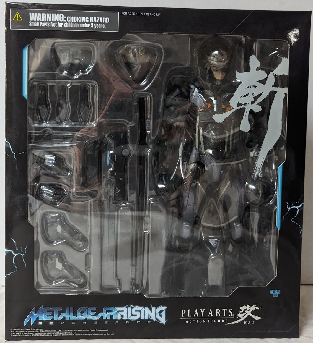 Play Arts Kai Metal Gear Rising Revengeance Raiden Black Armor Action Figure
