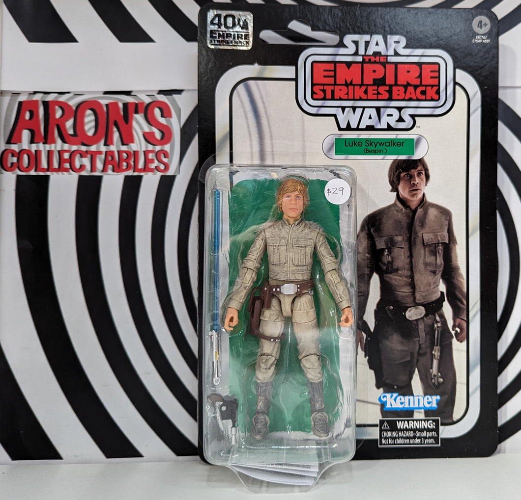 Star Wars Black Series 40th Anniversary The Empire Strikes Back Luke Skywalker Bespin Action Figure