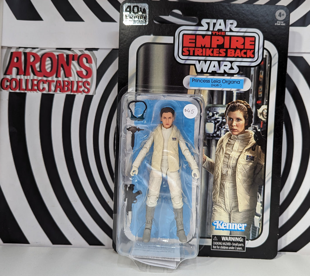 Star Wars Black Series 40th Anniversary The Empire Strikes Back Princess Leia Organa Hoth Action Figure