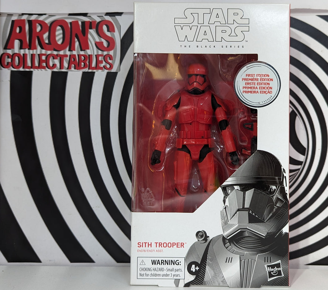 Star Wars Black Series #92 Sith Trooper First Edition Action Figure