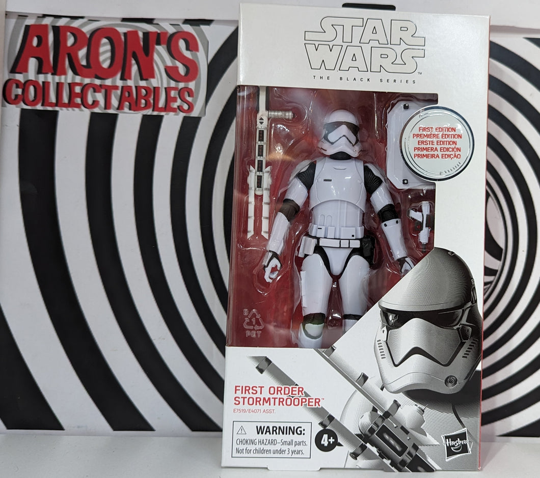 Star Wars Black Series #97 First Order Stormtrooper First Edition Action Figure