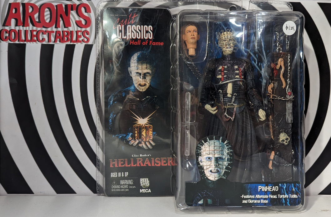 Pinhead Collectables Cult Classics Hall of Fame Hellraiser Pinhead Action Figure – Arons ...
