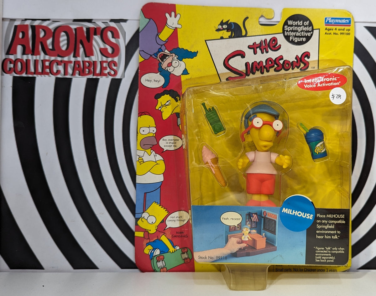 The Simpsons World of Springfield Series 2 Milhouse Action Figure ...
