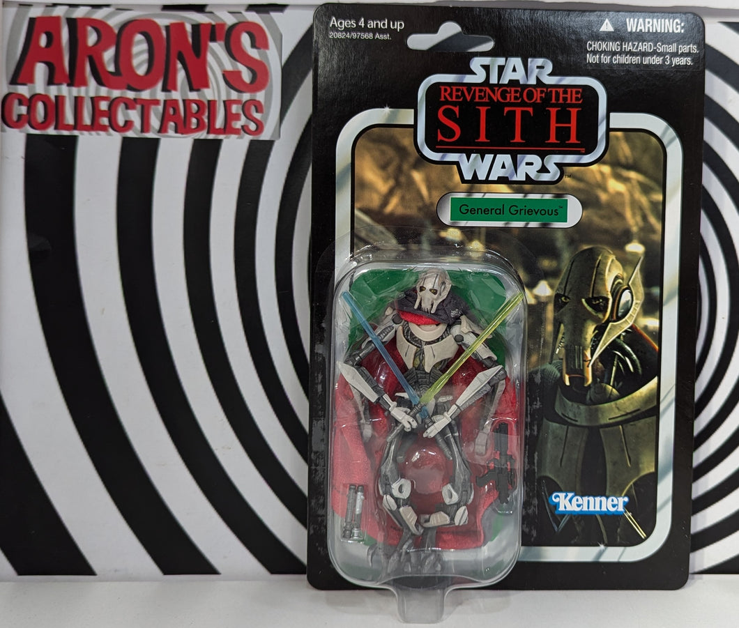 Star Wars Vintage Collection VC17 Revenge of the Sith General Grievous Action Figure