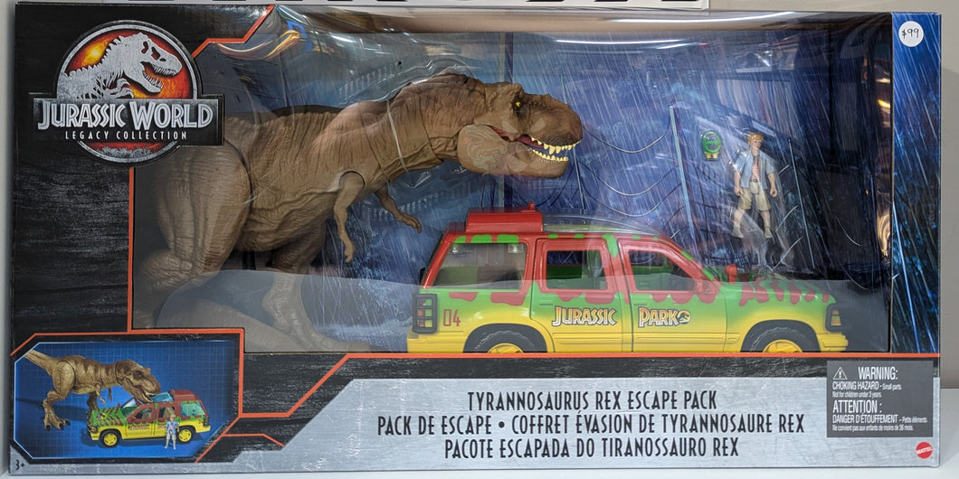 Jurassic World Legacy Collection Tyrannosaurus Rex Escape Action Figure Pack