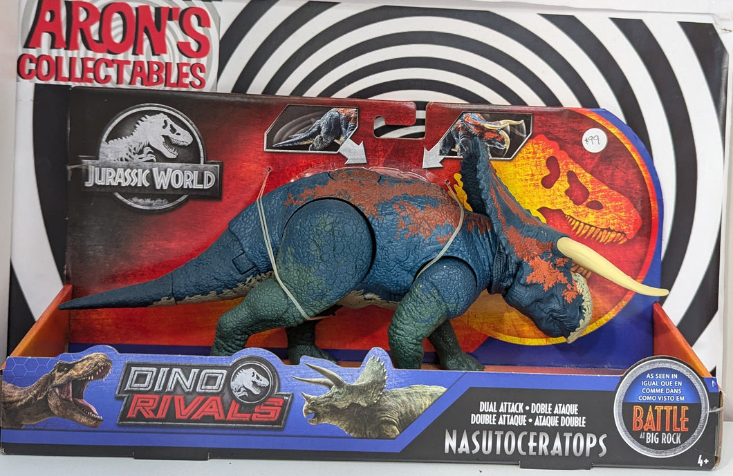 Jurassic World Dino Rivals Nasutoceratops Action Figure