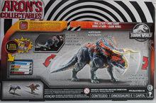 Load image into Gallery viewer, Jurassic World Dino Rivals Nasutoceratops Action Figure
